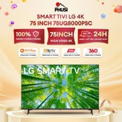 Smart Tivi LG 4K 75 inch 75UQ8000PSC