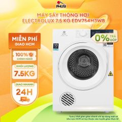 EDV754H3WB| EDV854N3SB Máy sấy thông hơi Electrolux UltimateCare 7.5/ 8.5 kg