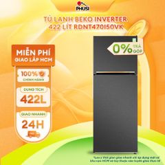 Tủ lạnh Beko Inverter 422 lít RDNT470I50VK