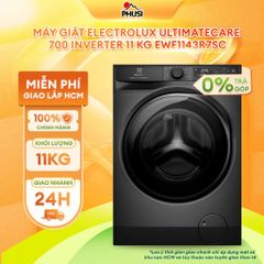 Máy Giặt Lồng Ngang Electrolux UltimateCare 700 Inverter 11 kg EWF1143R7SC
