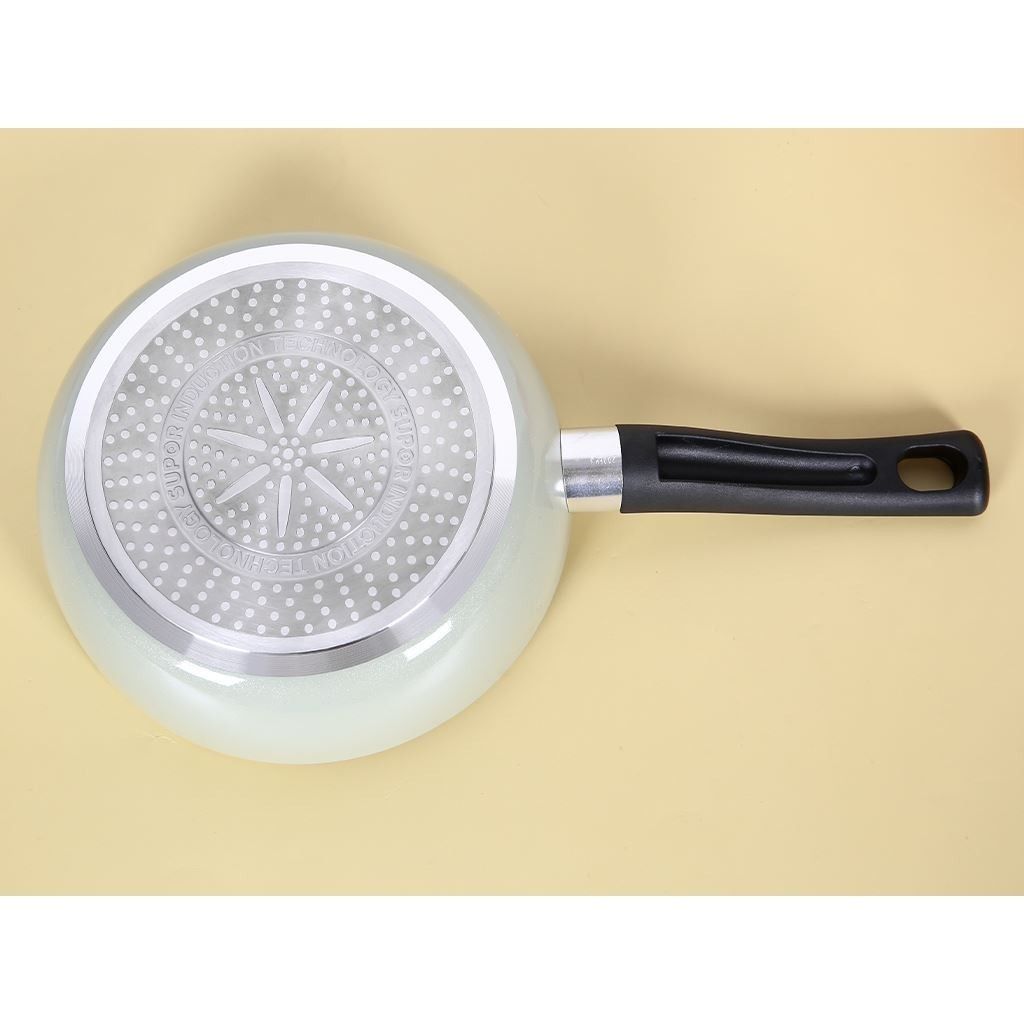 Chảo Sâu Lòng Chống Dính 20cm, 24cm Supor H20213-SJ20, chảo màu xanh bơ bắt mắt