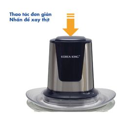 Máy xay thịt Korea King PMC-15B/R/G - Chính Hãng, Mới, Full Box - Màu Ngẫu Nhiên