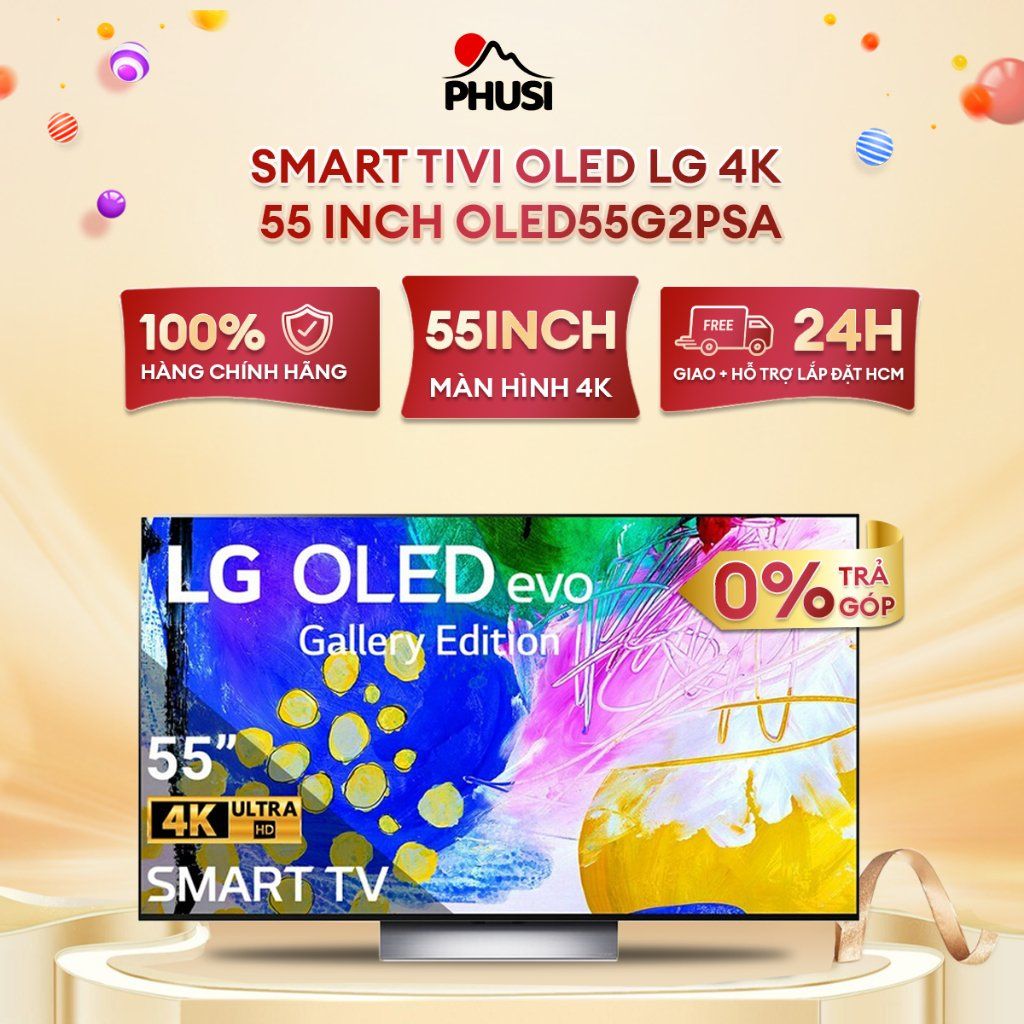 Smart Tivi OLED LG 4K 55 inch OLED55G2PSA