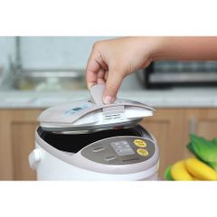 Bình thủy điện Panasonic NC-EG4000CSY 4 lít - Máy nấu nước ăn mì của hàng tiện lợi, văn phòng - Hàng Chính Hãng