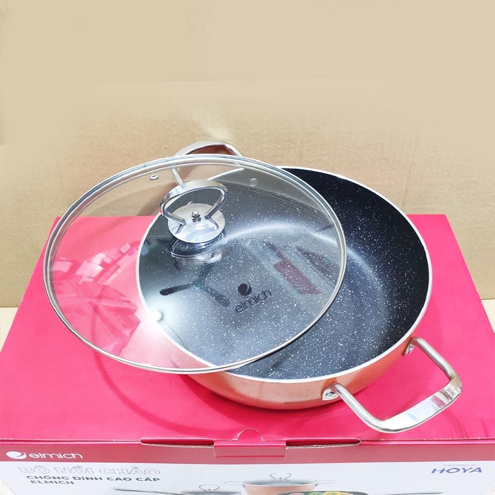Nồi đa năng Elmich 26cm EDA-043 - Nồi lẩu to 26cm siêu bền siêu sang