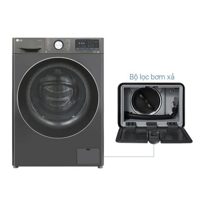 Máy Giặt Sấy Lồng Ngang LG Inverter giặt 11 kg - sấy 7 kg FV1411D4B