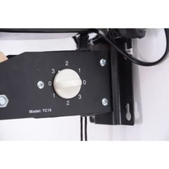 Quạt treo tường Senko màu đen cam TC16 - Chính Hãng, Mới, Full Box