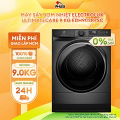 Máy Sấy Bơm Nhiệt Lồng Ngang Electrolux UltimateCare 9 kg EDH903R7SC
