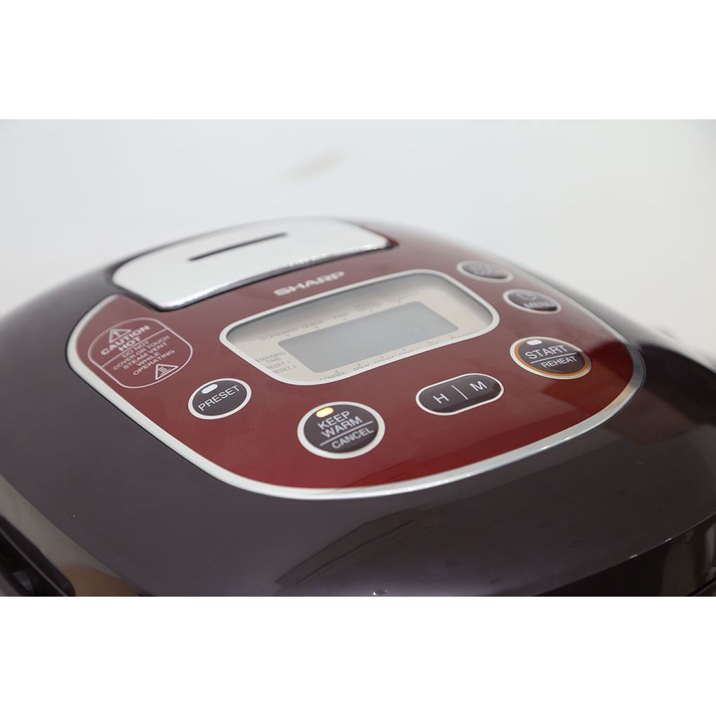 Nồi cơm điện tử Sharp KS-TH18-RD - Chính Hãng, Mới, Full Box