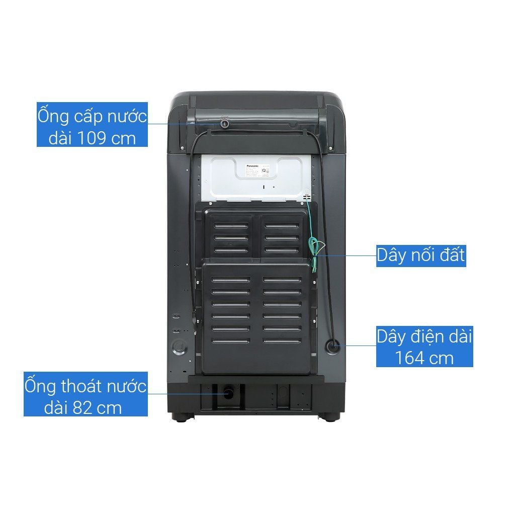 Máy Giặt Lồng Đứng Panasonic Inverter 9.5 Kg NA-FD95V1BRV