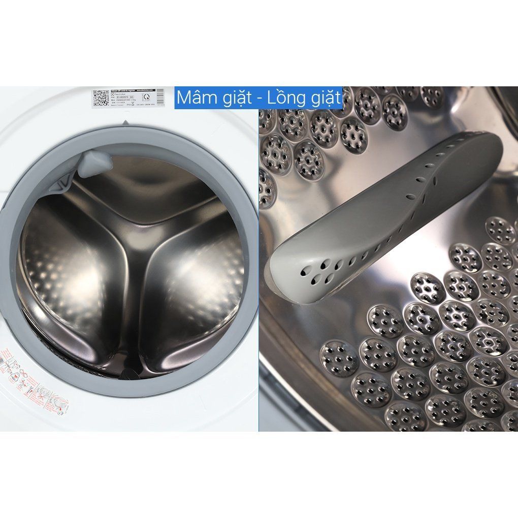 Máy Giặt Sấy Lồng Ngang Electrolux Inverter 9 kg EWW9024P5WB - [MIỄN PHÍ GIAO LẮP]