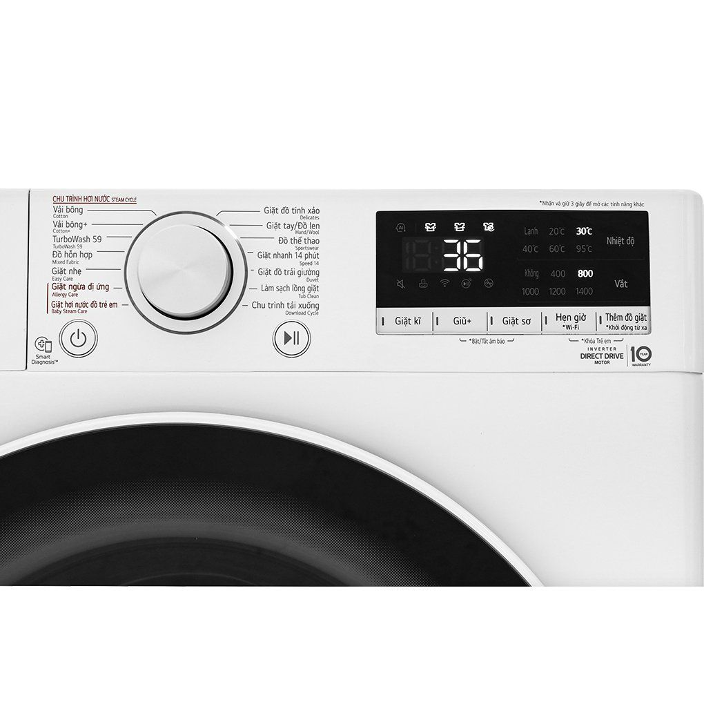 Máy giặt LG AI DD Inverter 13 kg FV1413S4W