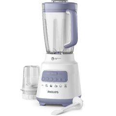 Máy xay sinh tốHR2222 700 W, cối 2 lít, 5 tốc độ và 1 số nhồi, cối xay khô/ngũ cốc