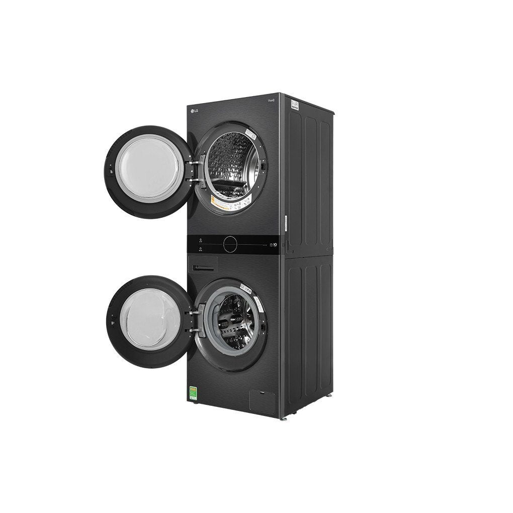 Tháp Giặt Sấy LG Inverter Giặt 14 Sấy 10 kg WT1410NHB