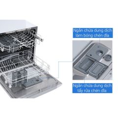 Máy rửa chén mini Electrolux ESF6010BW [MIỄN PHÍ GIAO HÀNG HCM]