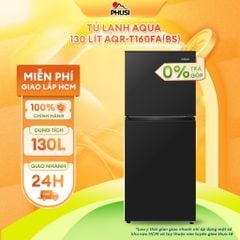 Tủ lạnh Aqua 130 lít AQR-T160FA(BS) Hàng Chính Hãng
