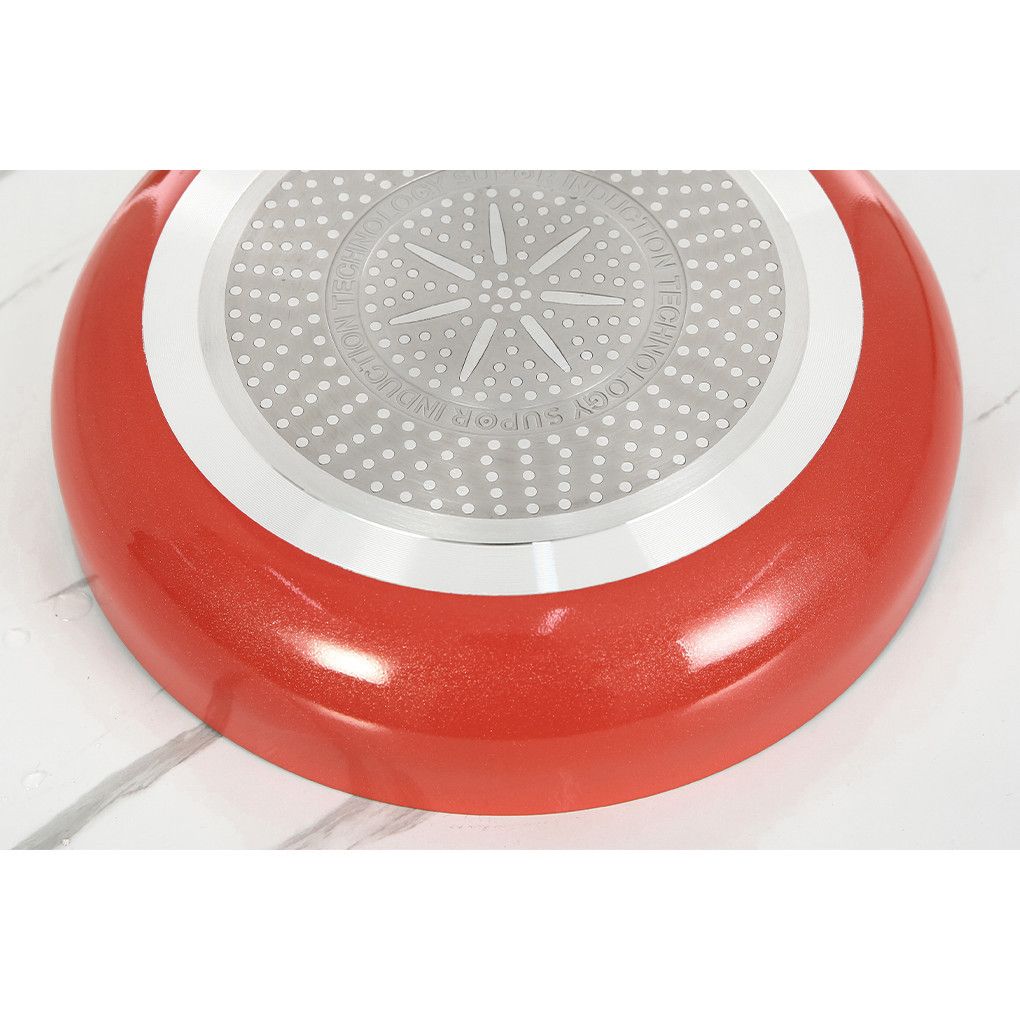 Chảo nhôm chống dính đáy từ 24 cm Supor Trendy H22104-J24A