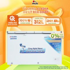 Tủ đông Alaska 312 lít BCD 5068C