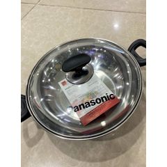 Chảo Lẩu Đa Năng Có Tay Cầm Fivestar 26cm Vung Kính - Chính Hãng, Mới, Full Box