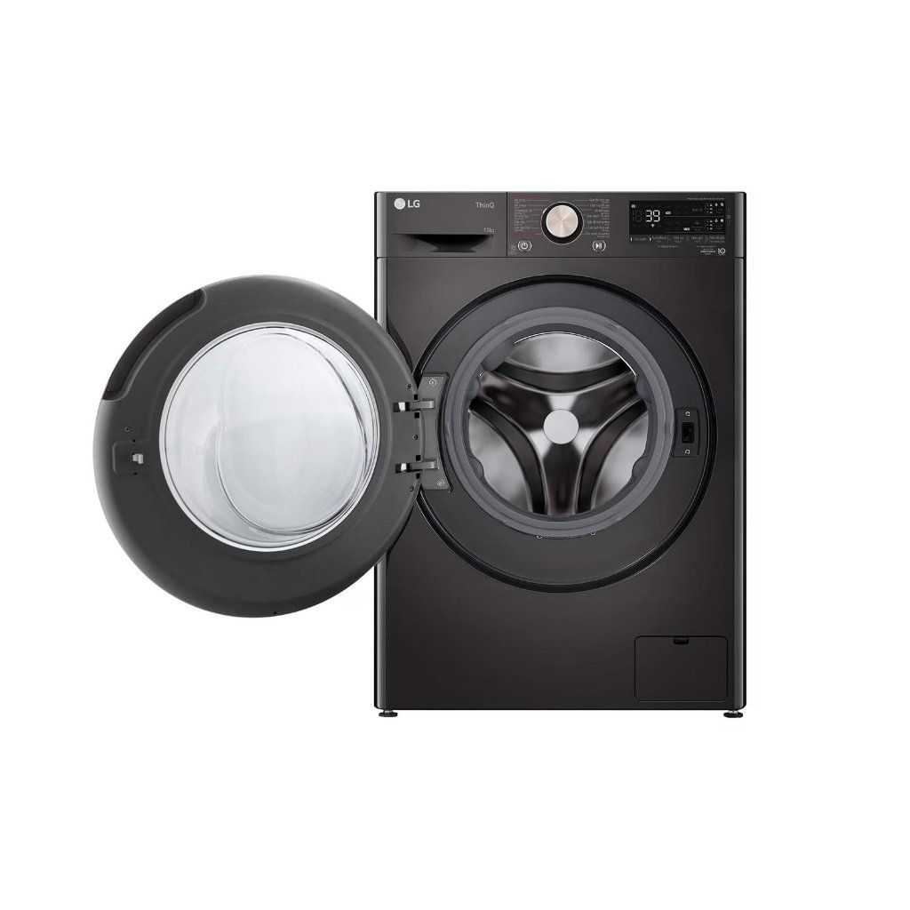 Máy Giặt Lồng Ngang  LG AIDDTM Inverter 12kg màu đen FV1412S3B