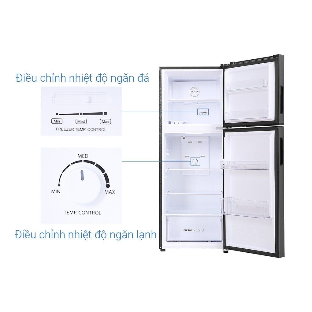 Tủ lạnh Aqua Inverter 212 lít AQR-T239FA(HB)