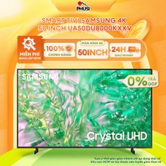 Smart Tivi Samsung 4K 50 inch UA50DU8000KXXV