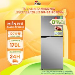 Tủ lạnh Panasonic Inverter 170 lít NR-BA190PPVN