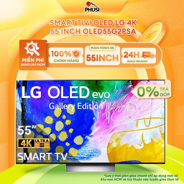 Smart Tivi OLED LG 4K 55 inch OLED55G2PSA