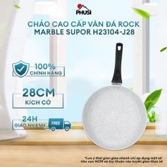 Chảo cao cấp vân đá Rock Marble Supor H23104-J28