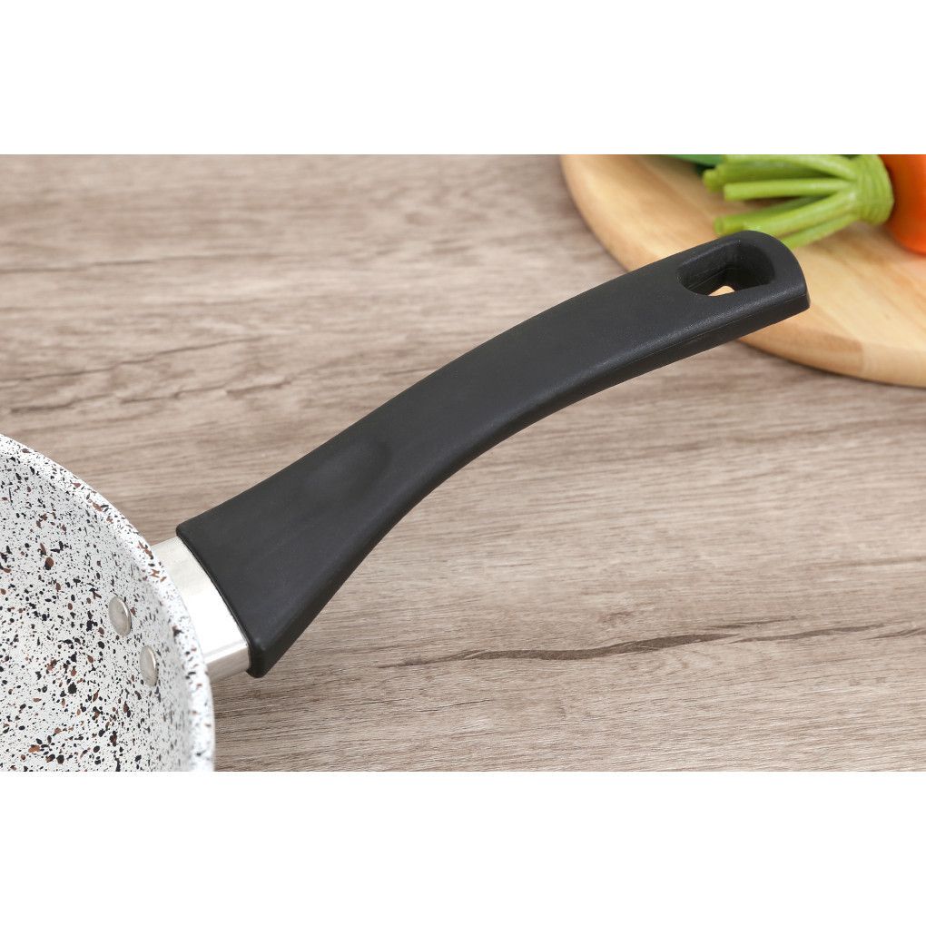 Chảo nhôm chống dính vân đá đáy từ 24 cm Supor F23A24IH -  chịu nhiệt tối đa 380 - 400 độ C