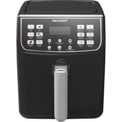 Nồi chiên không dầu Sharp KF-AF55EV-BK 5.5 lít Hàng Mới Chính Hãng 12 tháng
