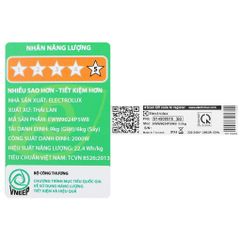 Máy Giặt Sấy Lồng Ngang Electrolux Inverter 9 kg EWW9024P5WB - [MIỄN PHÍ GIAO LẮP]