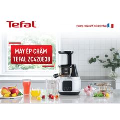 Máy ép chậm trái cây Tefal ZC420E38 Hàng Mới Chính Hãng- BH 2 năm