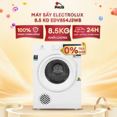 Máy sấy thông hơi Electrolux 8.5 kg EDV854J3WB