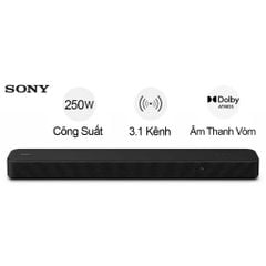 Loa Thanh Sony HT-S2000//C SP1 Âm thanh vòm 3.1 kênh với 2 loa sub