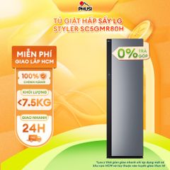 Tủ giặt hấp sấy LG Styler SC5GMR80H