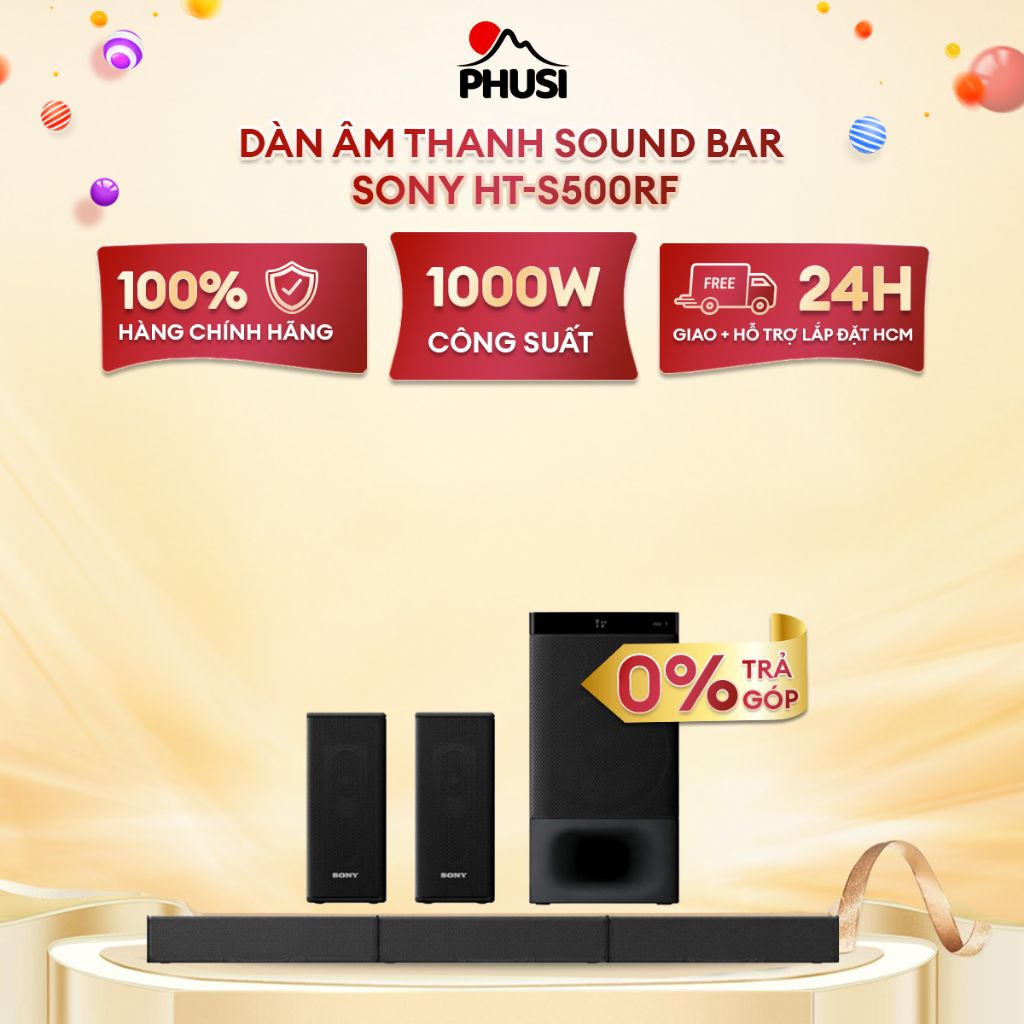 Dàn âm thanh Sound bar Sony HT-S500RF