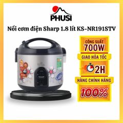 Nồi cơm điện Sharp 1.8 lít KS-NR191STV