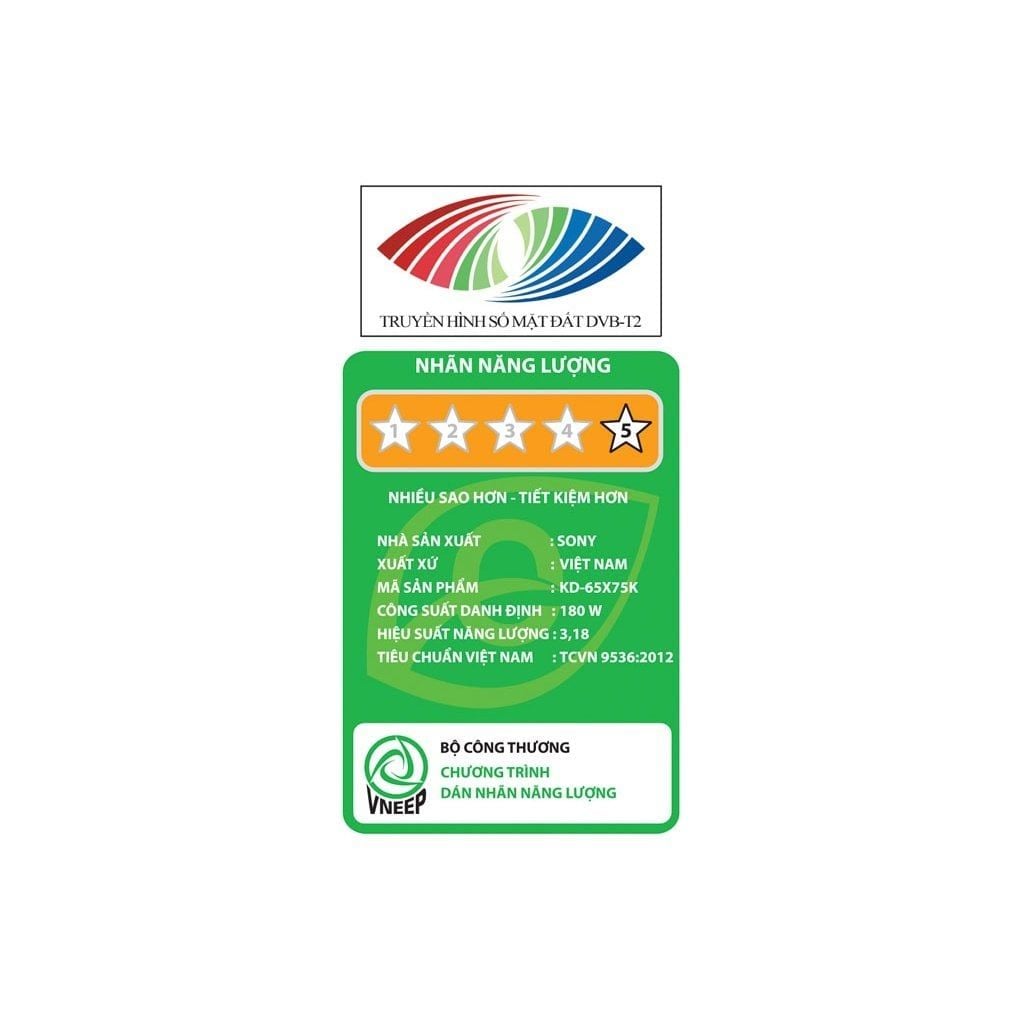 Google Tivi Sony 4K 65 inch KD-65X75K