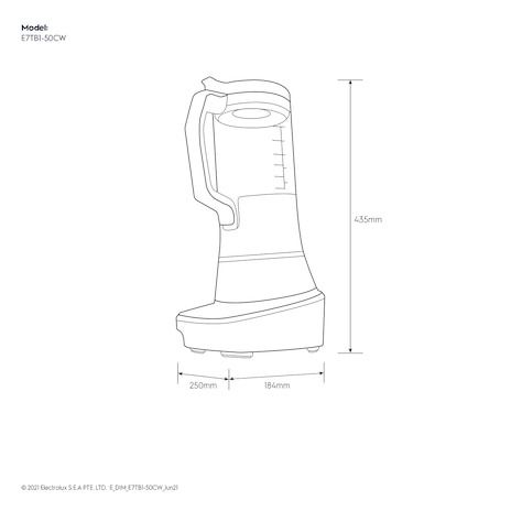 Máy xay sinh tố Electrolux E7TB1-50CW