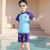  Bơi rời quần khóa kéo robot bé trai (Kèm nón bơi) 