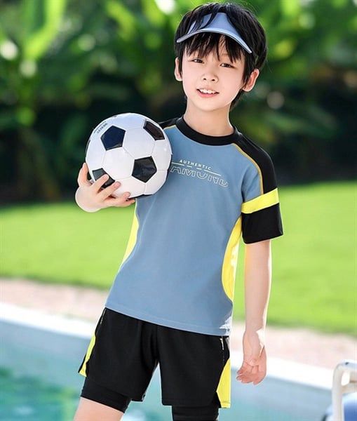 T10 Đồ Bơi Bé Trai Thể Thao Cao Cấp – Vải Siêu Co Giãn, Quần Lót 2 Lớp An Toàn