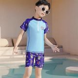  Bơi rời quần khóa kéo robot bé trai (Kèm nón bơi) 