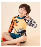  Bơi dài tay ngựa vằn hươu cao cổ (kèm nón bơi) 