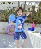  Bơi rời cá mập xanh 