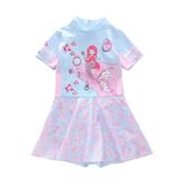  Bơi váy liền QCCC nàng tiên cá - xanh 