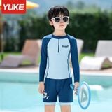  T14 - Set bơi bé trai tay dài quần short GREAT 