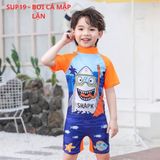 Bơi liền quần cá mập lặn (kèm nón bơi) 