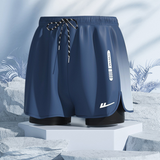  Swimbros B6 - Quần bơi nam 2 lớp Xanh Swimbros 