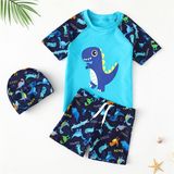  T32 set bơi bé trai tai ngắn Khủng long QCCC 